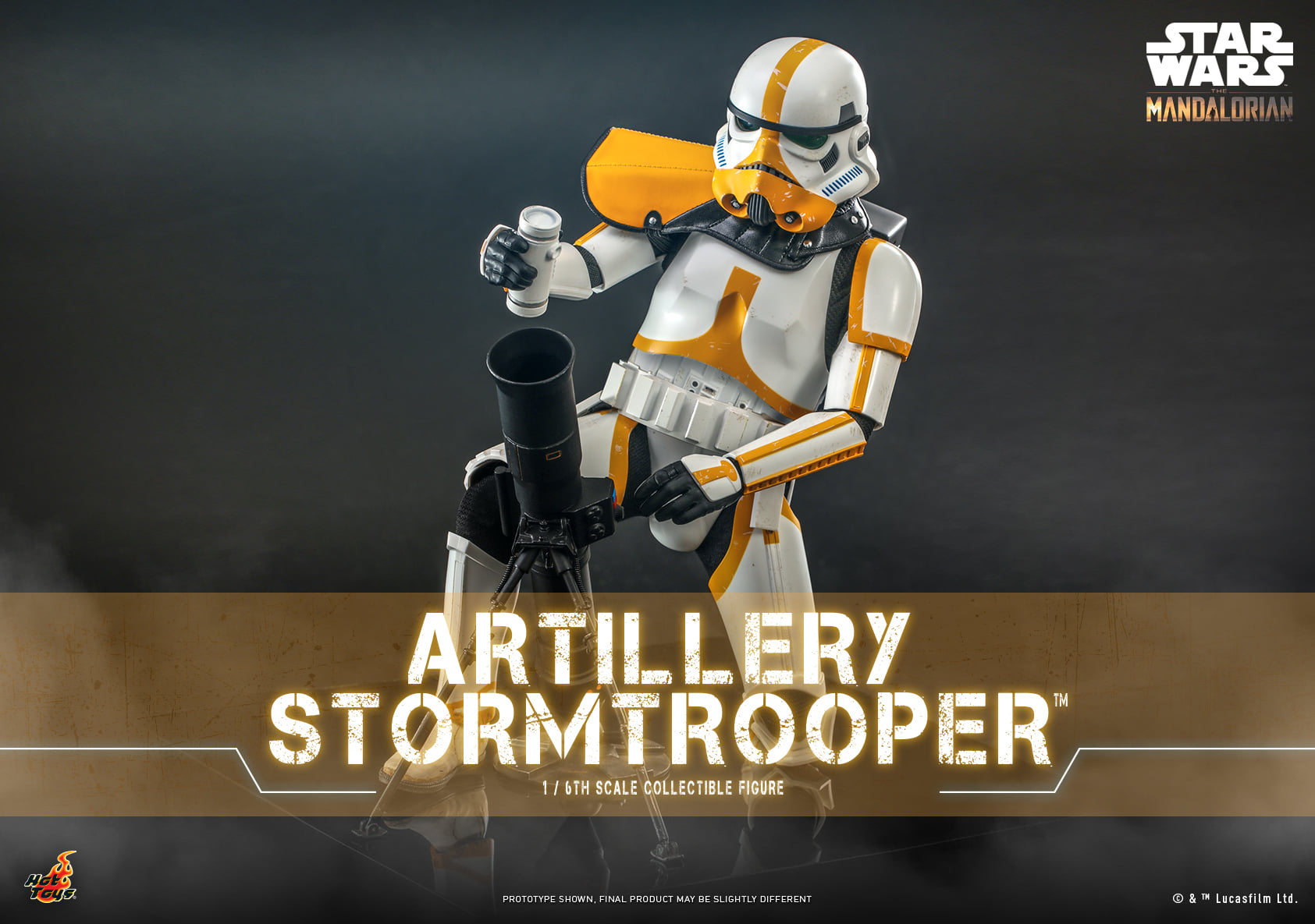 Hot Toys Star Wars Mandalorian Artillery Stormtrooper Figure